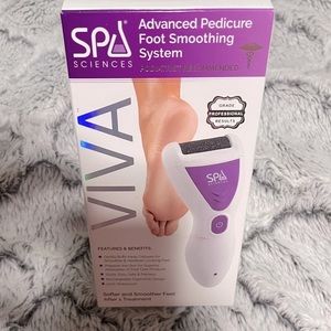 Spa Sciences VIVA Advanced Pedicure Foot Smoothing System Waterproof